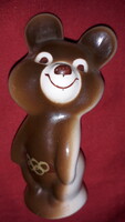 Old Russian cccp 1980. Olimpia misa teddy bear figure 10 cm according to the pictures