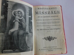 Magyar-latin Misszále misekönyv, 1933-as kiadás