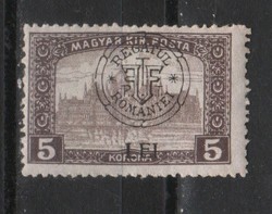 Occupation stamps 0011 Cluj overprint mpik 33 postal clear