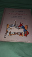 1957.La Fontaine :Állatmesék - TANMESÉK - képes mese könyv a képek szerint
