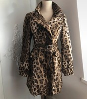 Karen millen size 36-38 exclusive animal print faux fur coat