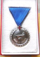 Blood donor award in the original box with the coat of arms of an excellent blood donor