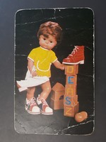 Kártyanaptár 1982 - Deász feliratos retró, régi zsebnaptár