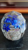 Old glass paperweight, first half of the 20th century