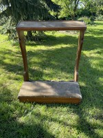 Hardwood prayer stool, kneeler