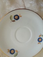 Seltman blue gold floral plate 14 cm collectors