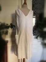 Linen by f&f size 44 linen white dress