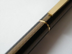Vintage Fendi ballpoint pen in classic brown color