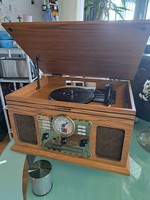 Radio + record player