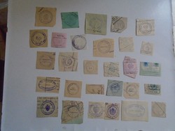 D202300 Hajdúböszörmény old stamp impressions - 28 pcs approx. 1900-1950's
