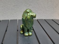 Zsolnay eosin lion with fabulous colors