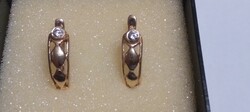 A pair of 14K gold earrings - for graduation or Mother's Day