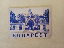 Postcard Leporello Budapest Zoo 1966
