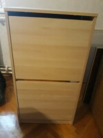 Ikea bissa shoe cabinet, oak effect
