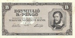One million b.-Pengő 1946
