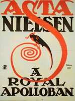 Asta Nielsen at the Royal Apollo poster, reprint