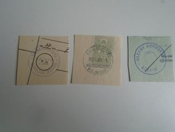 D202355 Kölesd old stamp impressions 3 pcs. About 1900-1950's