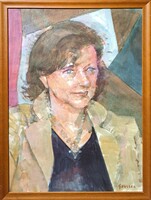Pál Gerzson (1931-2008): female portrait