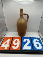 Karcagi kerámia váza, jelzett, 28 x 12cm-es nagyságú. 4926