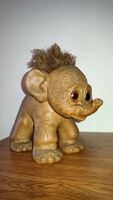 1960' Eredeti Thomas Dam Denmark troll elefánt játék HIGH BACK VARIÁNS