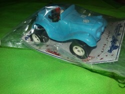 Retro Hungarian traffic goods bazaar goods unopened package disney buggy blue plastic small car 11cm according to pictures
