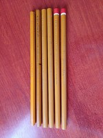 6 antique pencils