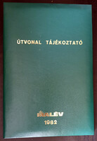 MALÉV - Útvonal tájékoztató 1982 - Czinege Lajos