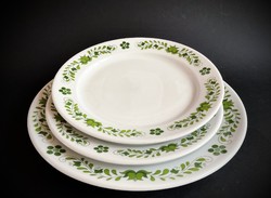 Alföldi 3 green Hungarian plates