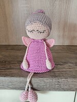 Hand crocheted fairy