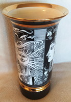 Saxon endre vase from Hólloháza 26 cm. High Flawless!!!!!!!!!!