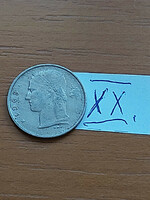 Belgium belgie 1 franc 1968 copper-nickel xx