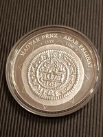 A magyar nemzet pénzérméi Magyar pénz - arab felirat 1172-1196 .999 ezüst