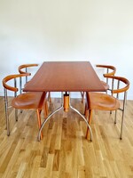 Extravagáns posztmodern étkező garnitúra, LV 439