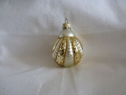 Old glass Christmas tree decoration - shells!