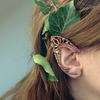 Beeql amber elf ear jewelry