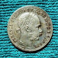 József Ferenc 1 forint 1889 (silver)