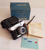 Beirette vsn camera in box with papers