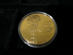 Great Hungarians commemorative coin series gold János