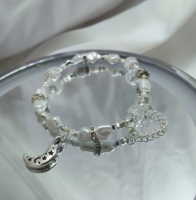 Moon pearl bracelet