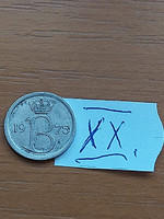 Belgium belgie 25 cemtimes 1975 copper-nickel, xx
