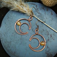Beeql citrine earrings