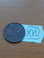 Canada 1 cent 1942 vi. George, bronze xxv