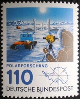 N1100 / Germany 1981 Arctic exploration stamp postal clear