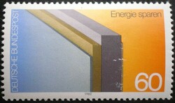 N1119 / Germany 1982 energy saving stamp postal clear