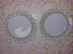Lowland parsley/clover pattern cookie plate, 2 pcs