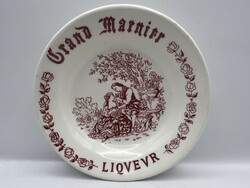 Grand Marnier francia porcelán vintage tálka,12 cm-es. 4979