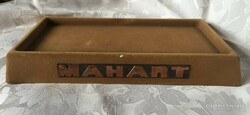 Old mahart display, table tray, stationery holder, office supplies, ship, sailing, decorative object