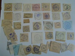 D202362 Hajdúszoboszló old stamp impressions 40 pcs. About 1900-1950's