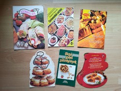 Cake, sandwich recipes, booklets 6 pcs