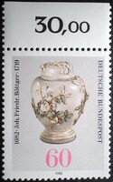 N1119sz / Németország 1982 John E.Böttger alkimista bélyeg postatiszta ívszéli összegzőszámos